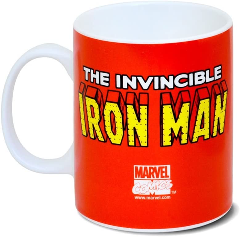 Marvel Iron Man 3D Mug Heavy Metal - Officially Licensed, 410 ml