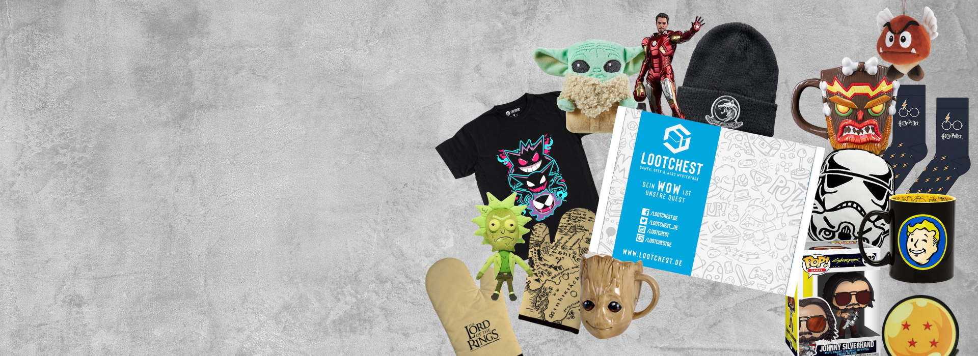 Lootchest Überraschungsbox Abo