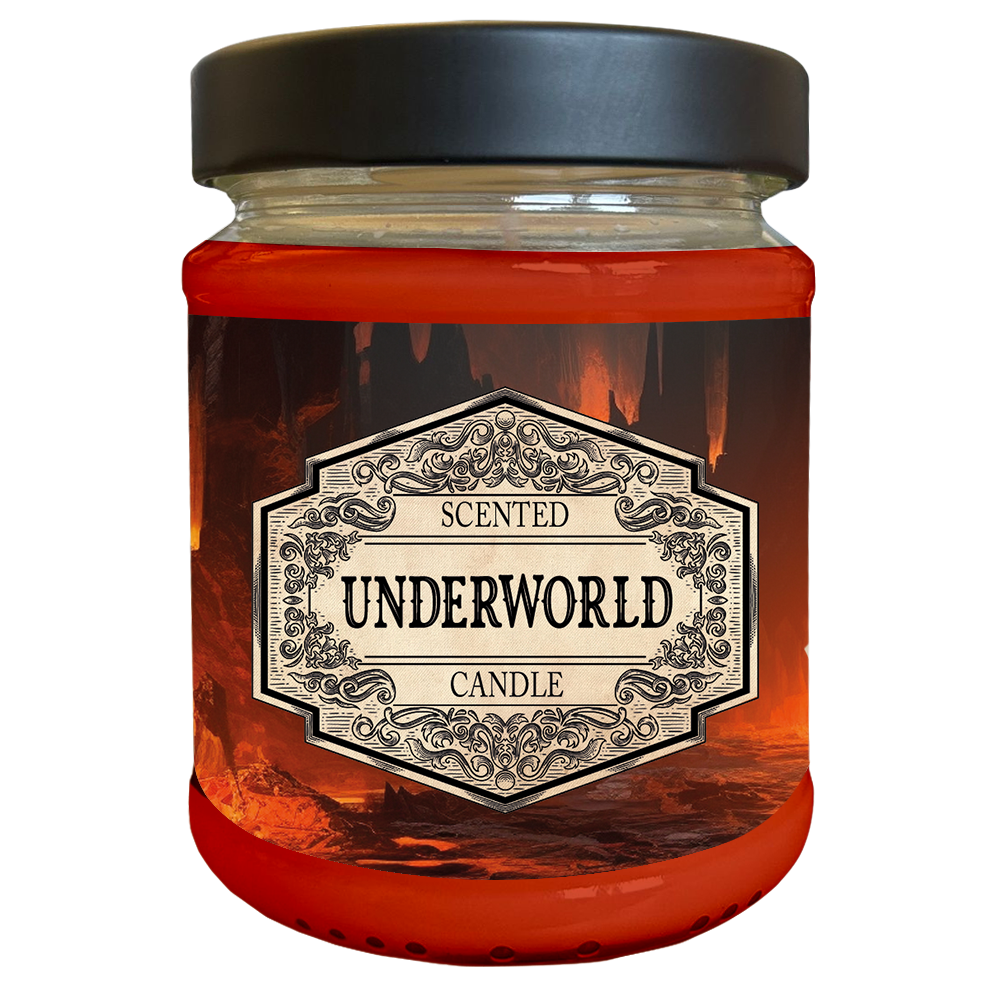 Scented Candle - Underworld with surprise dice