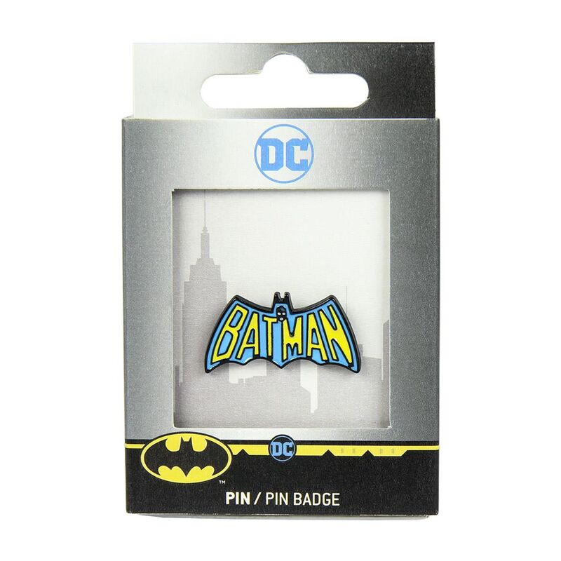 Batman - Hero Lettering Pin Badge | Official DC Merchandise