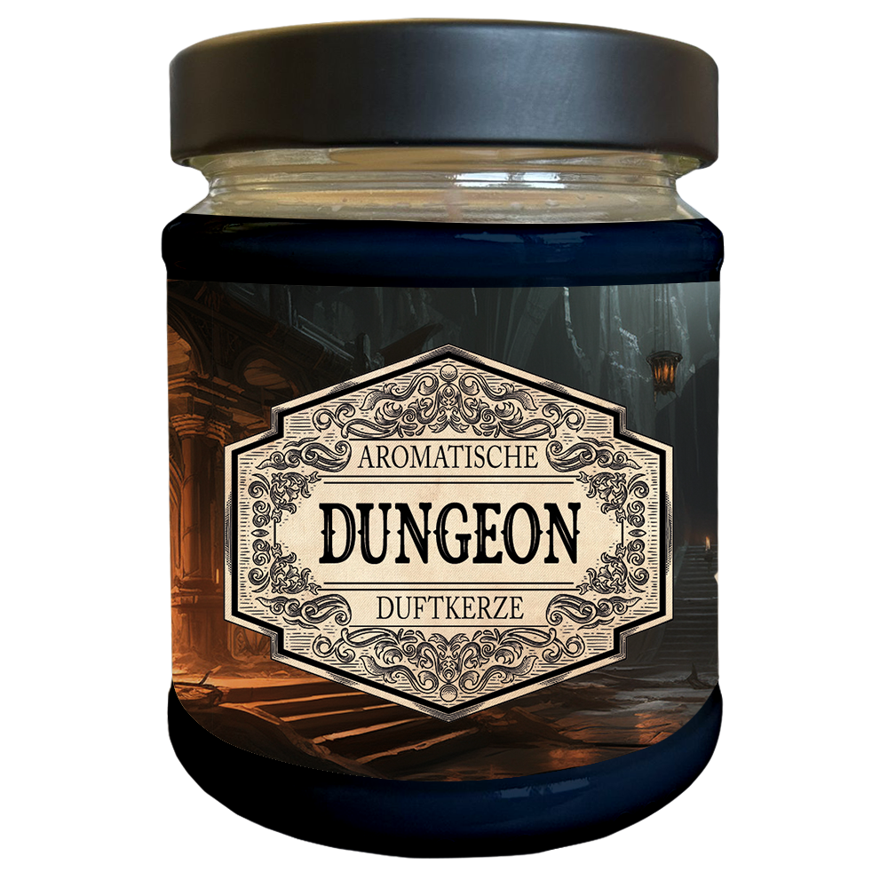Duftkerze Dungeon mit Überraschungswürfel - Fantasy Scents
