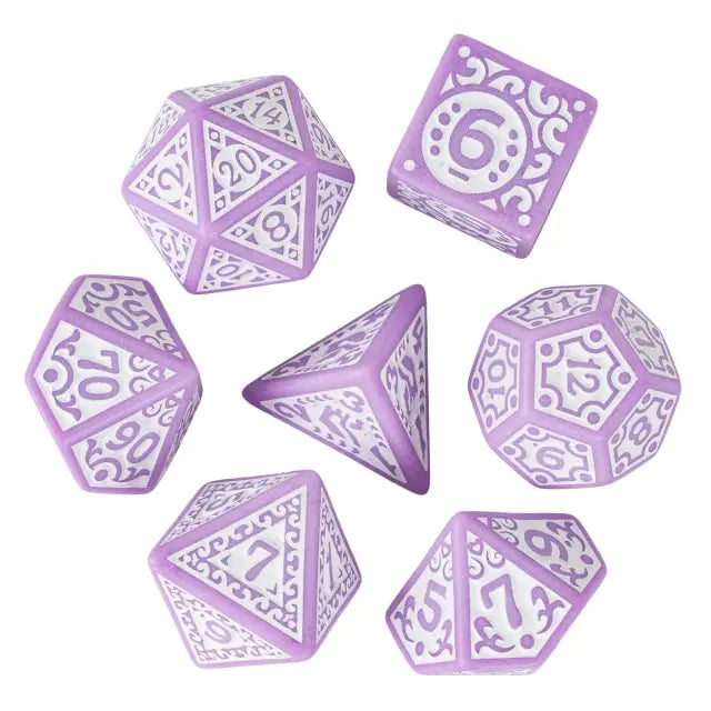 DND Würfelset „gemustert“ Polyeder Würfel für Dungeons & Dragons & RPG