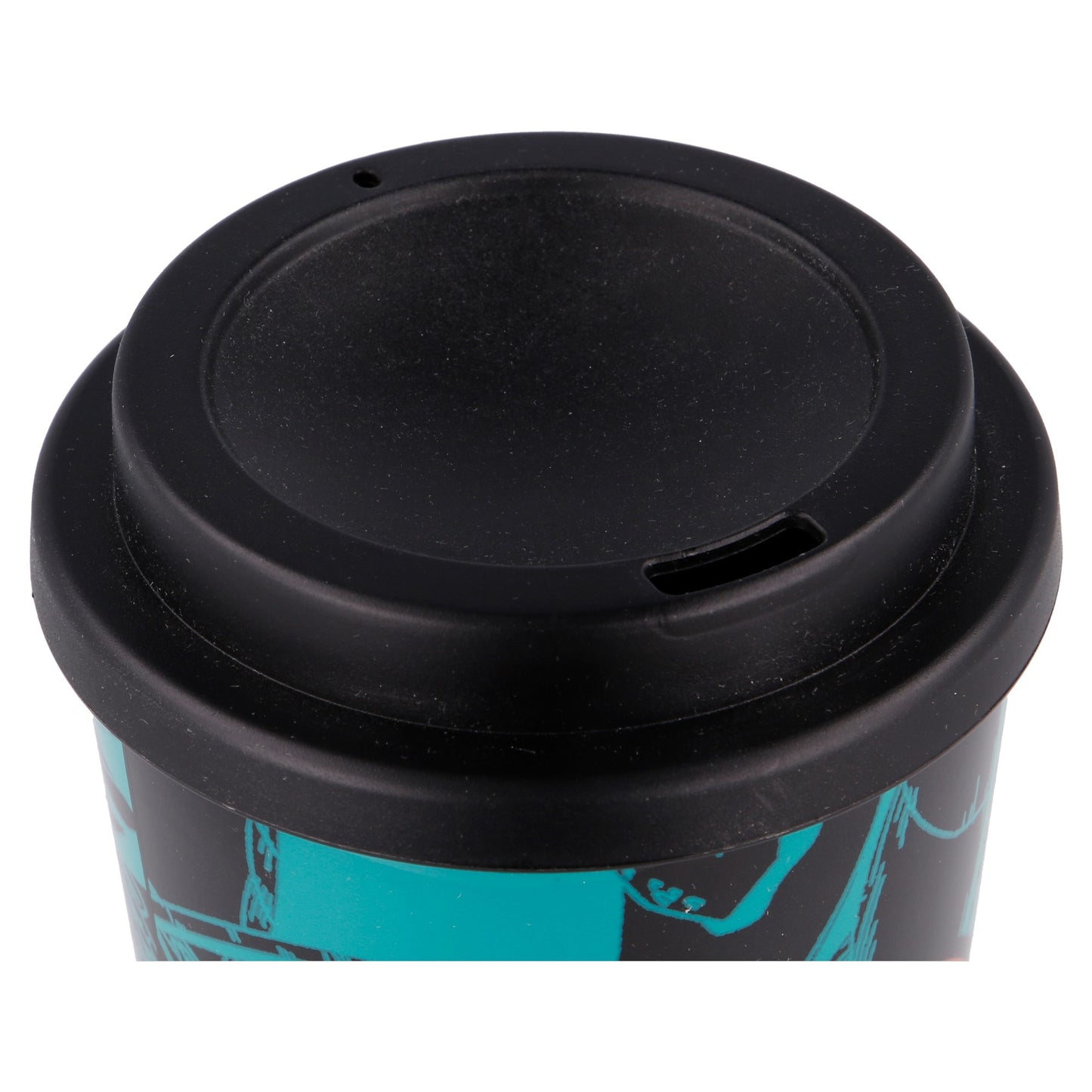 Dragon Ball - Coffee-To-Go-Becher (schwarz/türkis)