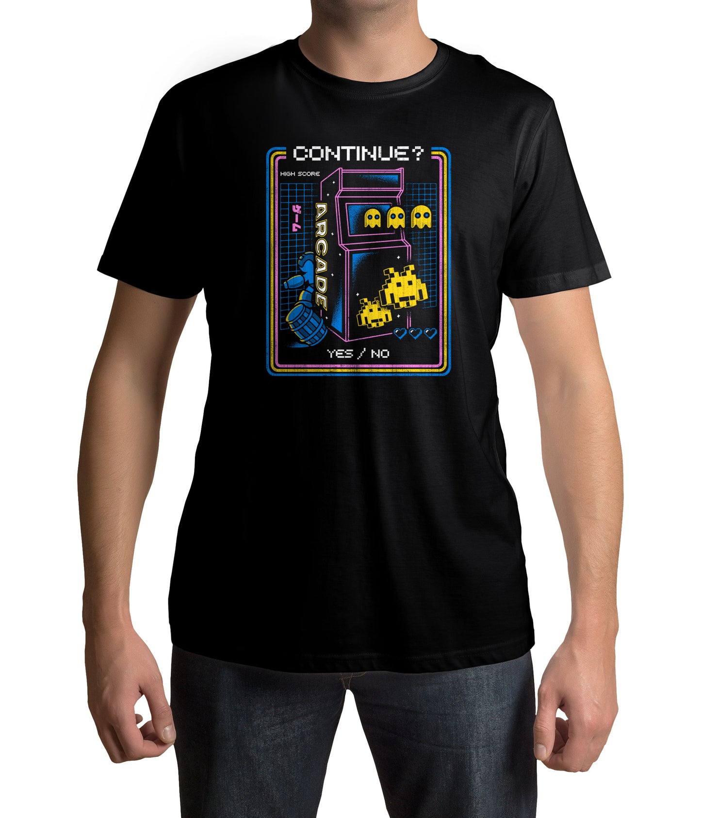 Retro Arcade Gaming, Space Invaders T-Shirt, nerdshirt