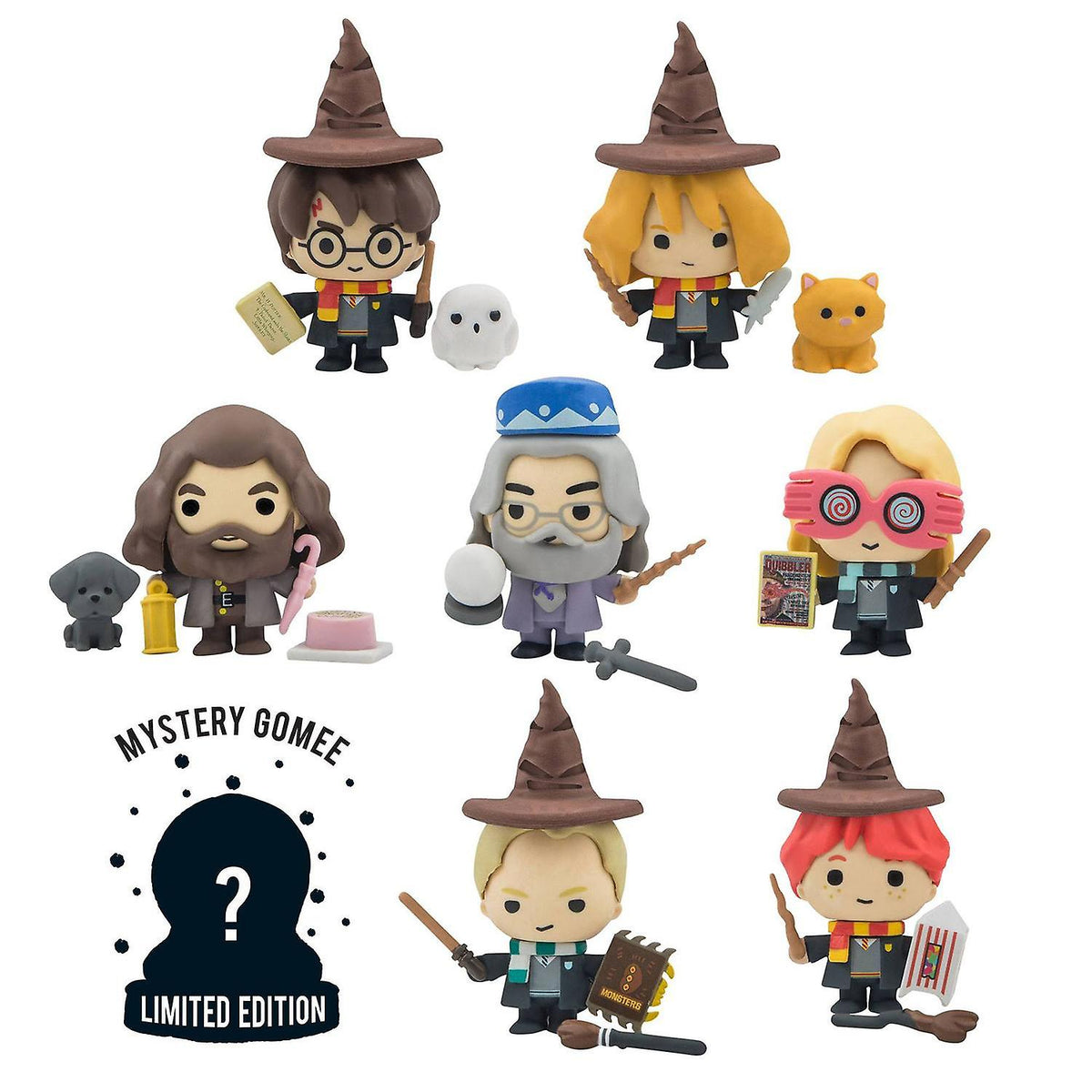 Harry Potter - Mystery Radiergummi Figur mit Zubehör
