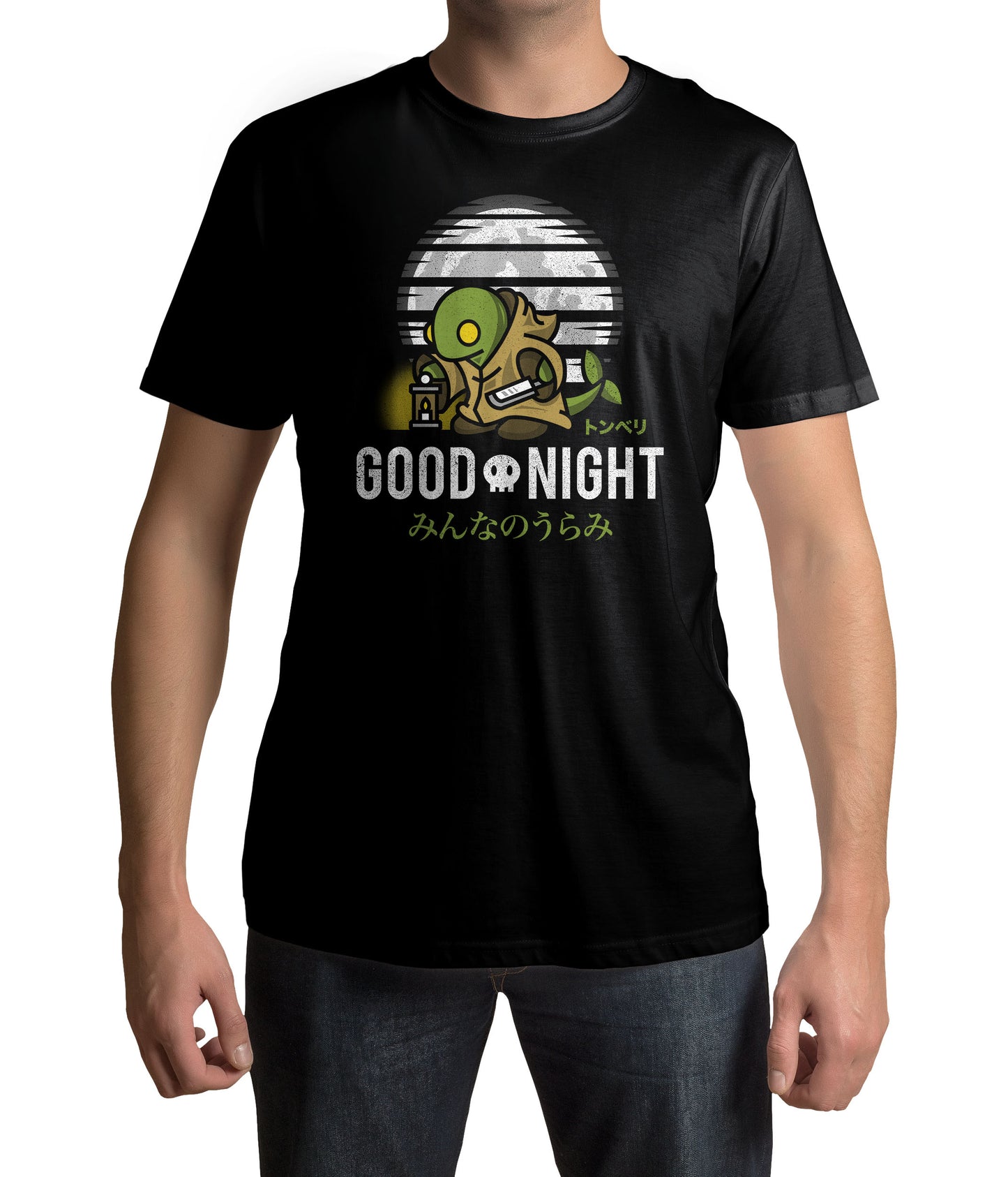 Lootchest Nerd Shirt, Good Night, Tonberry Moonlight