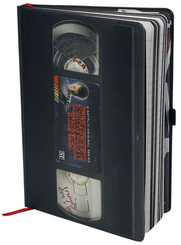 Stranger Things - VHS Season One - Premium Notizbuch