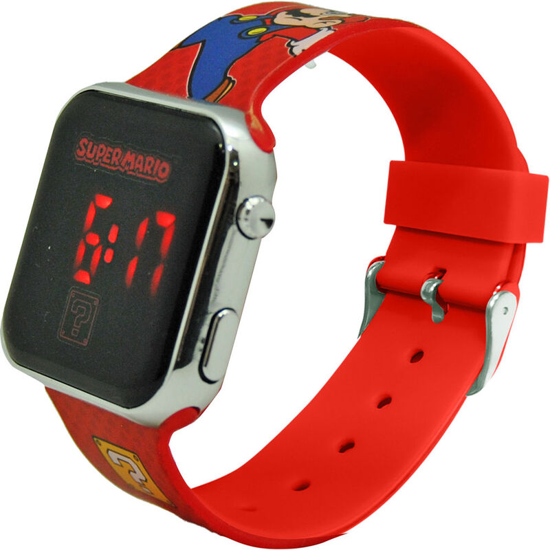 Nintendo Super Mario - LED digitale Armbanduhr