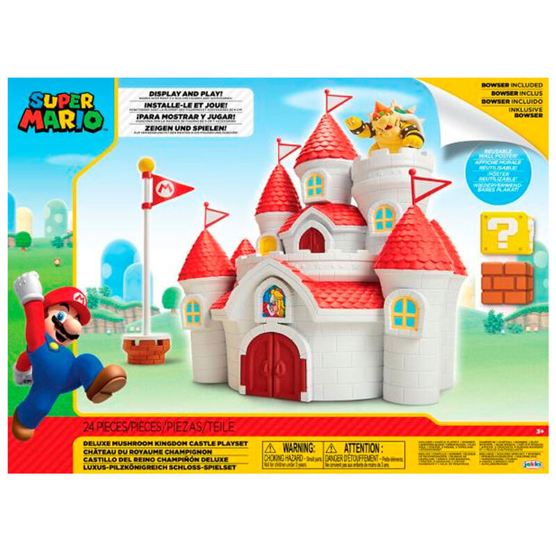 Nintendo Super Mario - Pilz Königreich Palast - Spielset