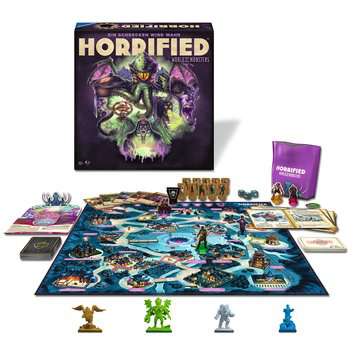 Horrified World of Monsters - Brettspiel