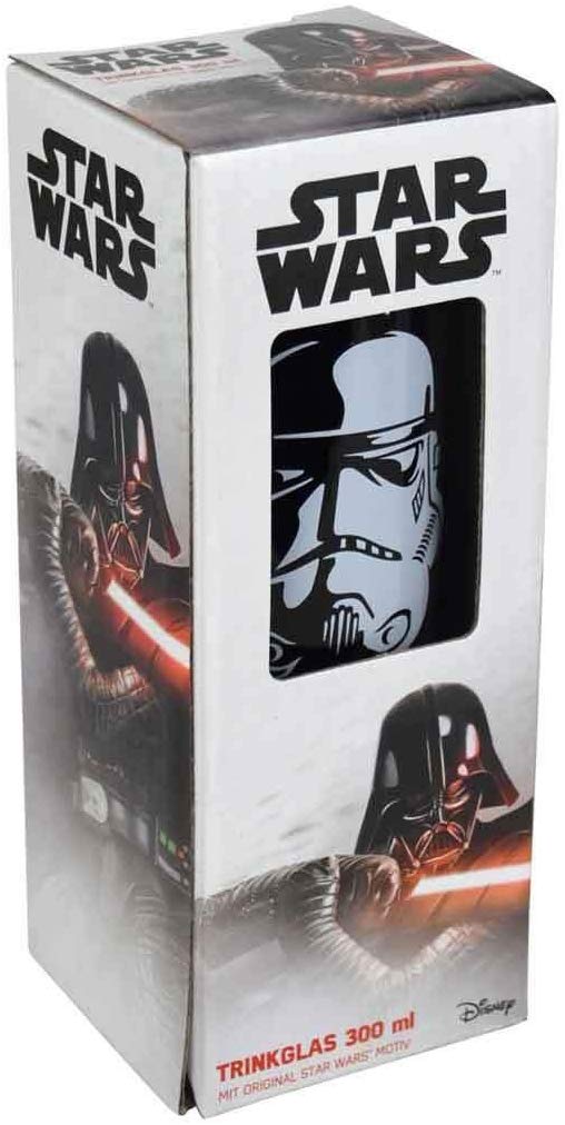 Star Wars - Trinkglas - Stormtrooper (schwarz)