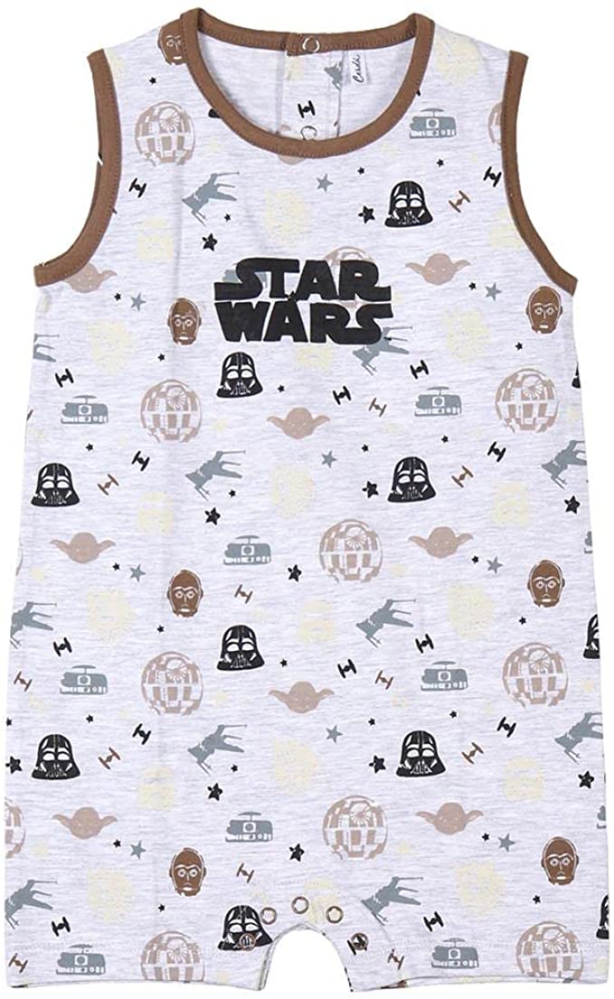Star Wars - Ärmelloser Baby Strampler