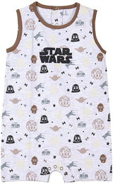 Star Wars - Ärmelloser Baby Strampler
