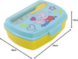 Peppa Pig - Brotdose mit Besteck