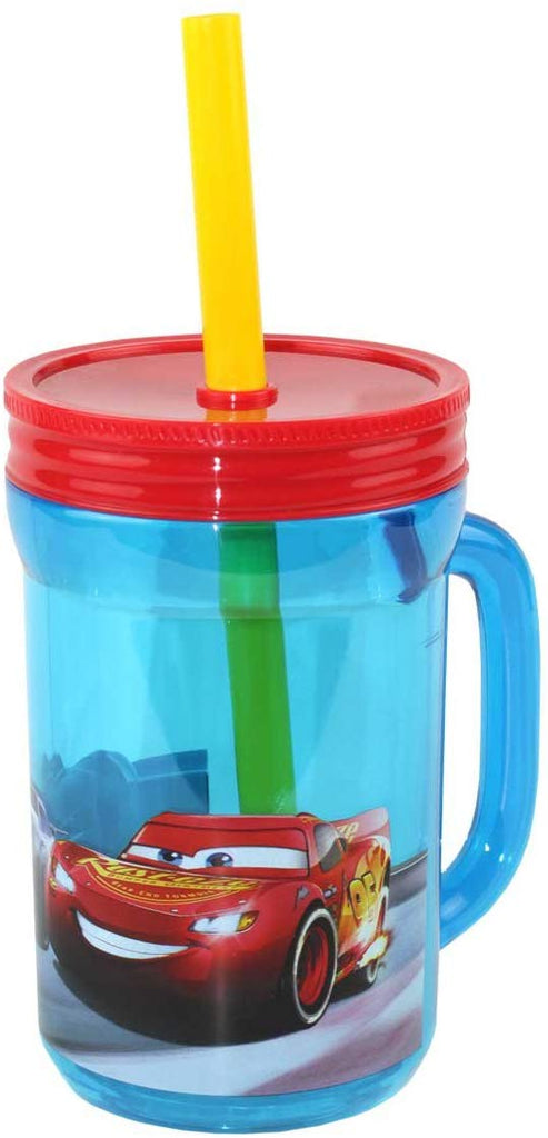 Disney Cars - Trinkbecher mit Strohhalm