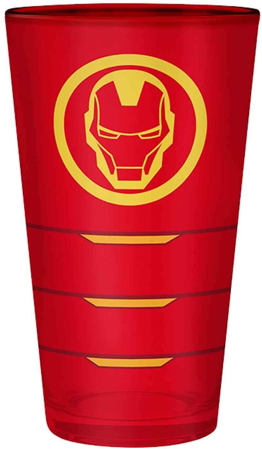 Iron Man - Rotes XXL Trinkglas