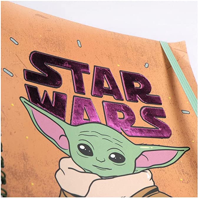 Star Wars - The Mandalorian Baby Yoda A5 Ring-Notizbuch