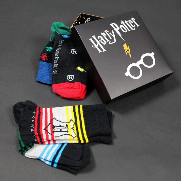 Harry Potter - Verschiedene Socken (3 Paar) Größe 35/41