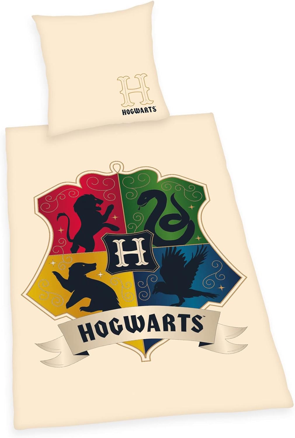 Harry Potter Hogwarts Wappen Bettwäsche, Hogwarts Bettwäsche
