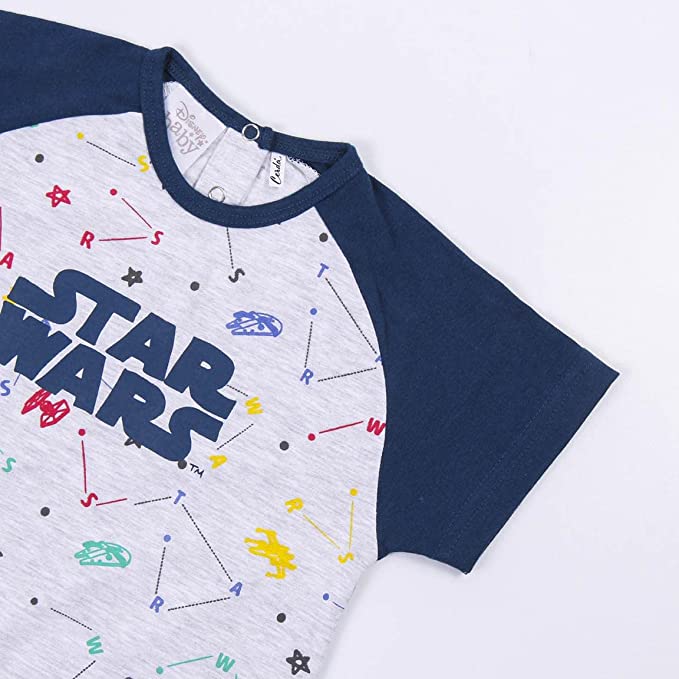 Star Wars - Kurzarm Baby Strampler