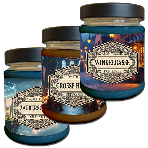 Magical 3-piece scented candle bundle - Fantasy Scents