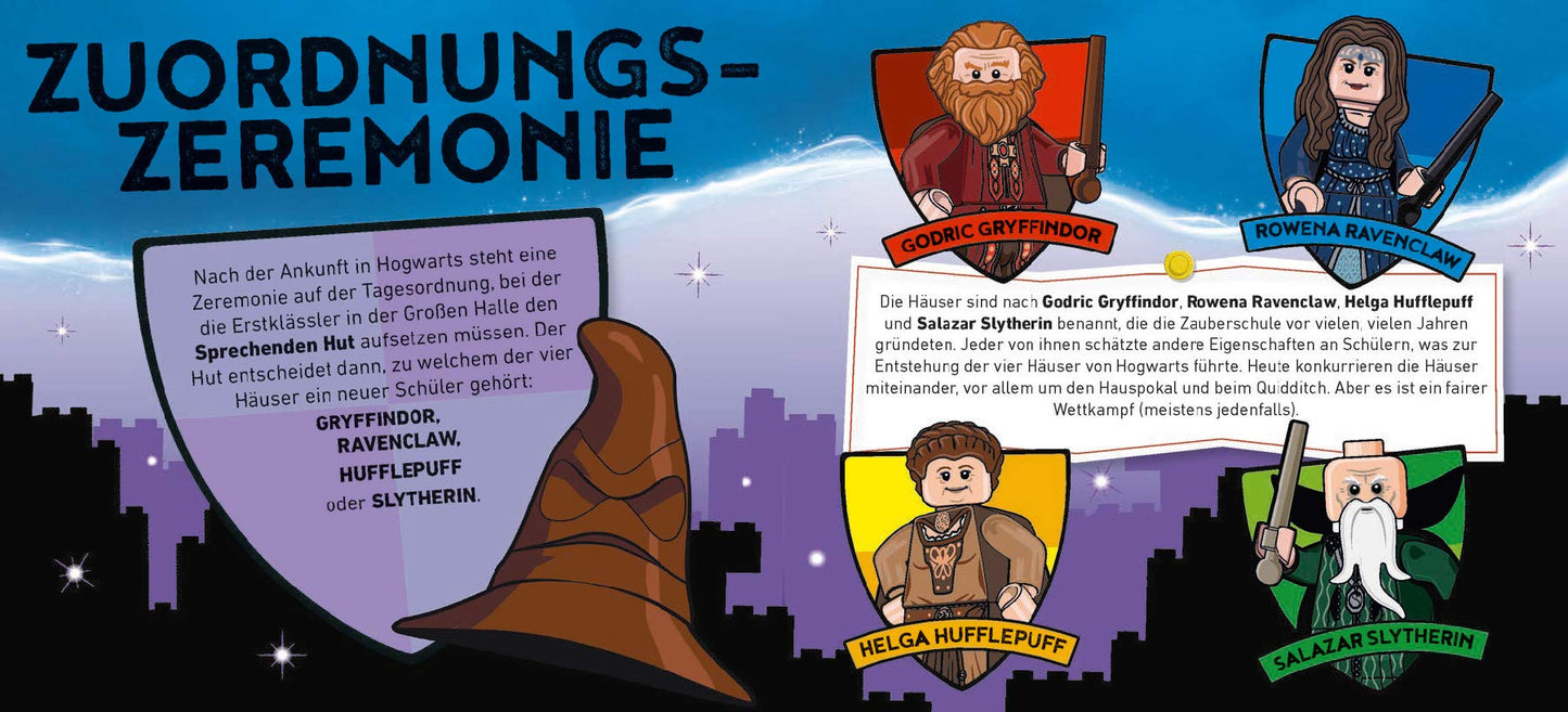 Harry Potter - LEGO® Harry Potter: Alles über Hogwarts: Schulfächer, Zaubersprüche, Quidditch und me