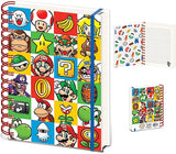 Super Mario - Mario Helden - Notizbuch A5