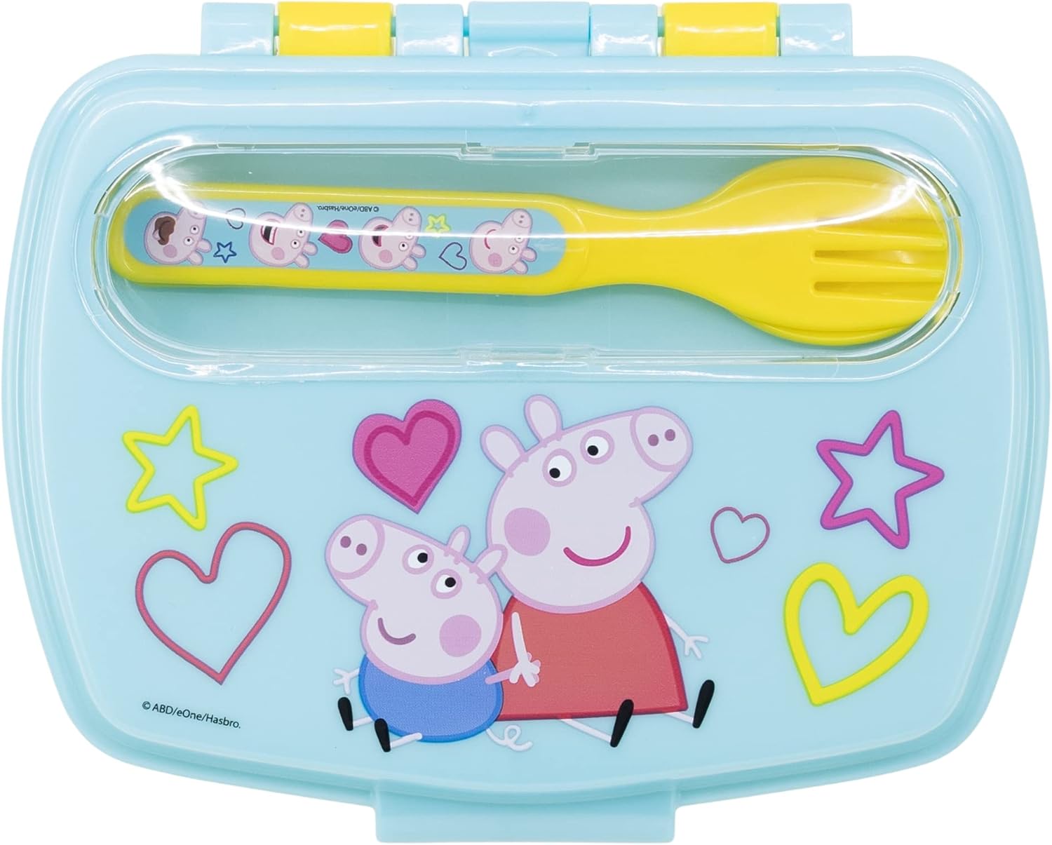 Peppa Pig - Brotdose mit Besteck