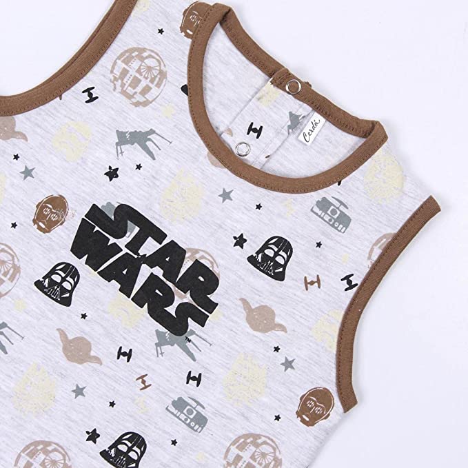 Star Wars - Ärmelloser Baby Strampler