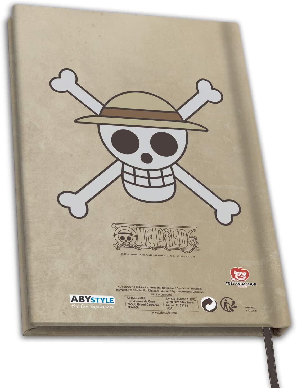 One Piece - Notizbuch - Luffy WANTED