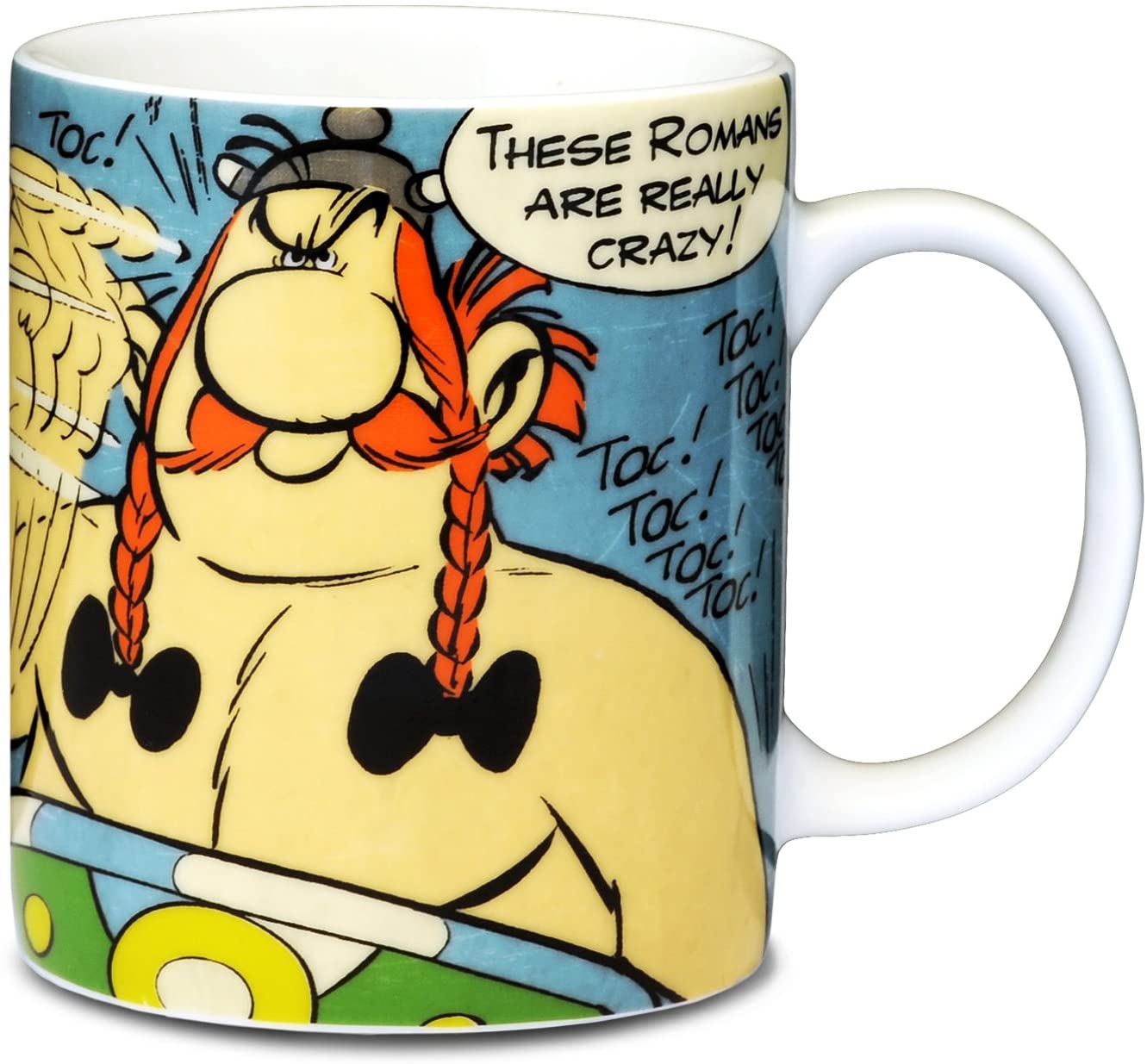 Asterix der Gallier - Tasse - Asterix TOC TOC TOC (blau)