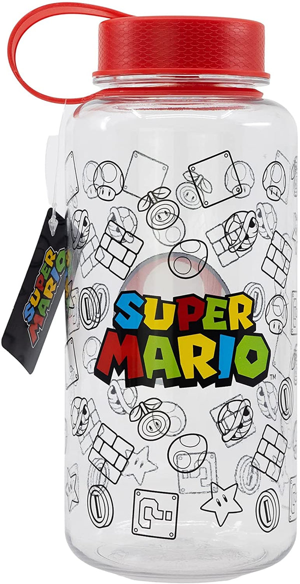 Super Mario - Mario-Pilz XL Trinkflasche