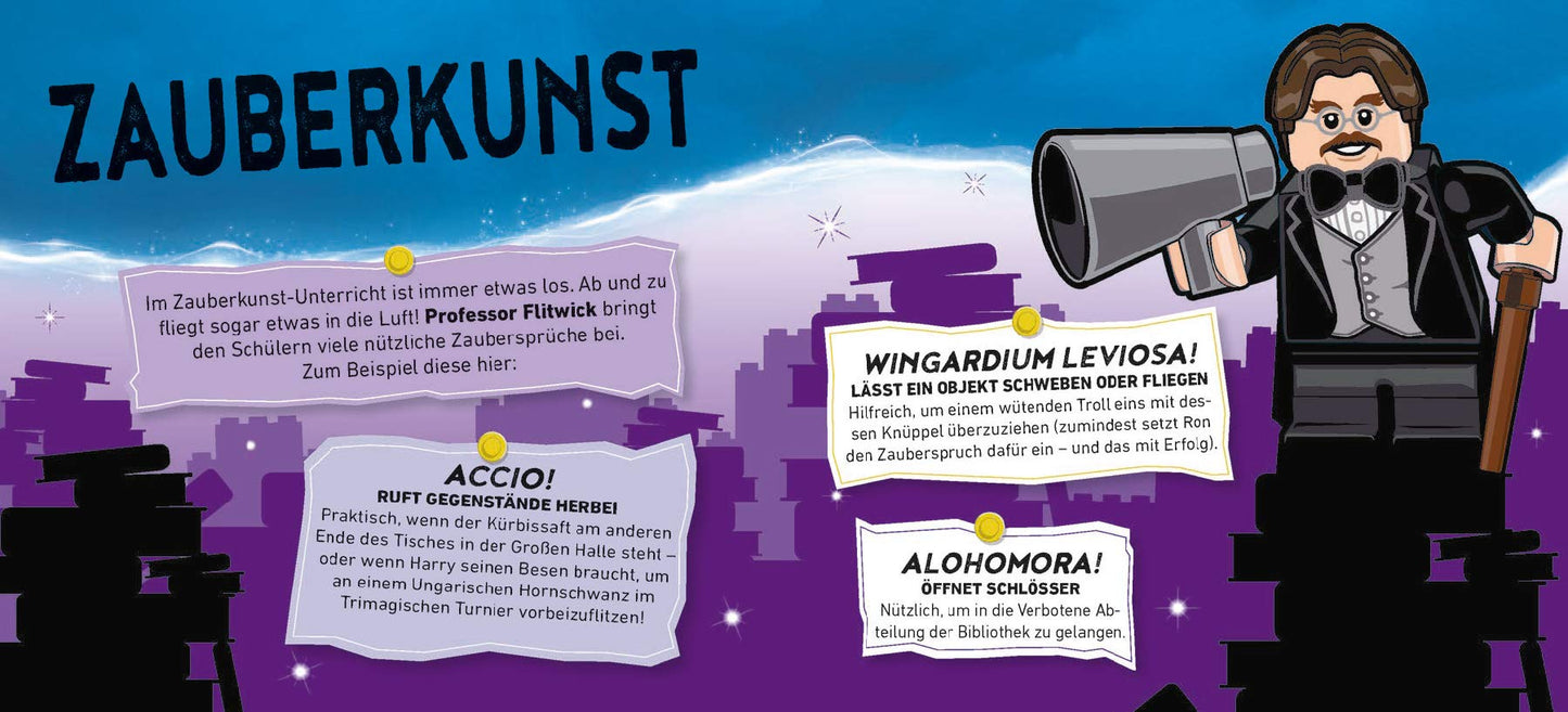 Harry Potter - LEGO® Harry Potter: Alles über Hogwarts: Schulfächer, Zaubersprüche, Quidditch und me