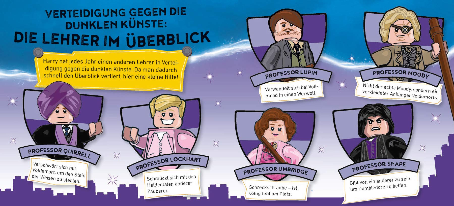 Harry Potter - LEGO® Harry Potter: Alles über Hogwarts: Schulfächer, Zaubersprüche, Quidditch und me