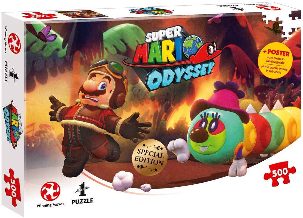 Nintendo - Super Mario Odyssey - Forgotten Isle Puzzle