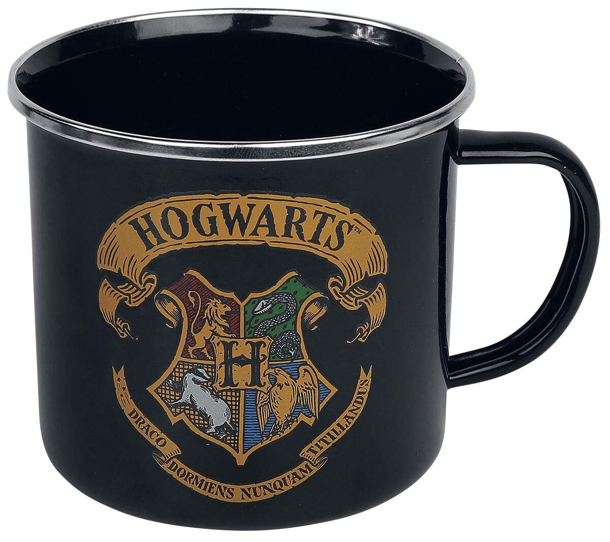 Harry Potter Hogwarts Emaille Tasse, Harry Potter Fanartikel