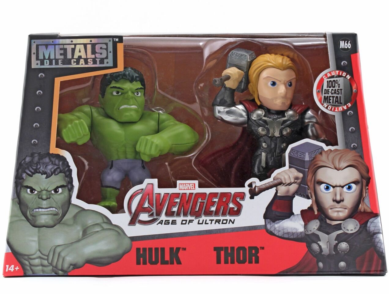 Marvel - Metals Hulk und Thor Figur