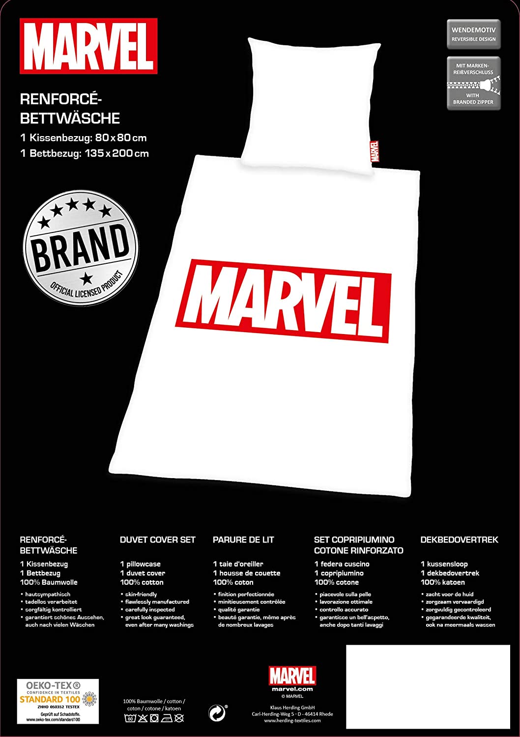 Marvel - Bed Linen (White)