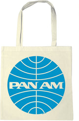 Pan American Baumwolltasche Jutebeutel - Pan Am Logo - Retro