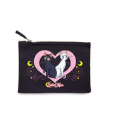 Sailor Moon - Kosmetiktasche -"Luna & Artemis" - Blau