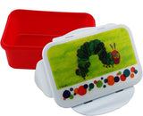 Die kleine Raupe Nimmersatt - rote Brotdose