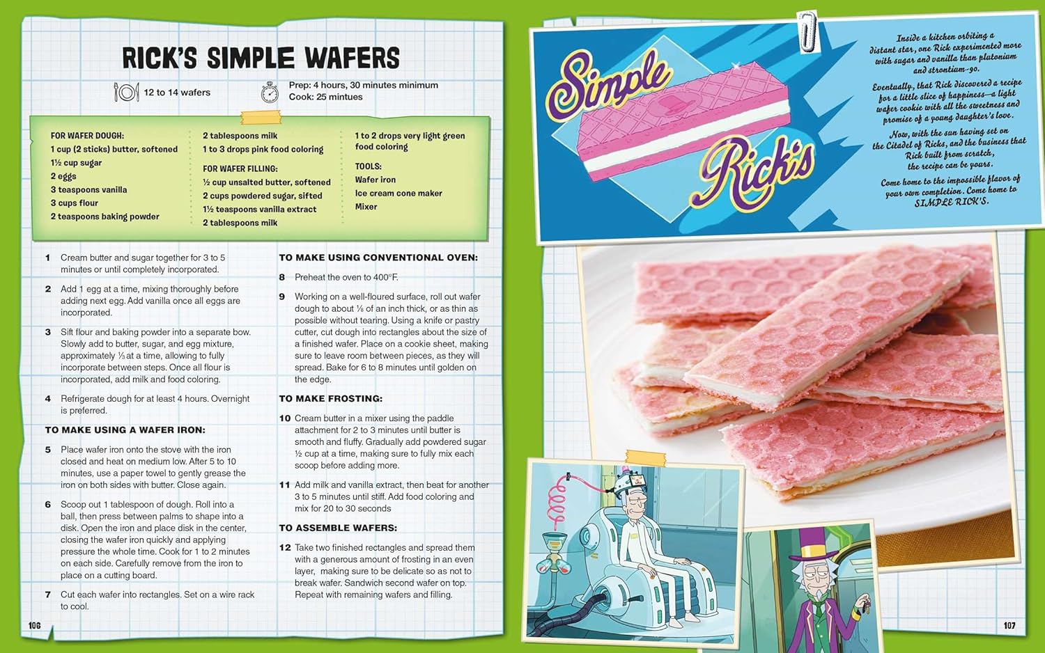 Rick and Morty - Das offizielle Kochbuch auf Englisch