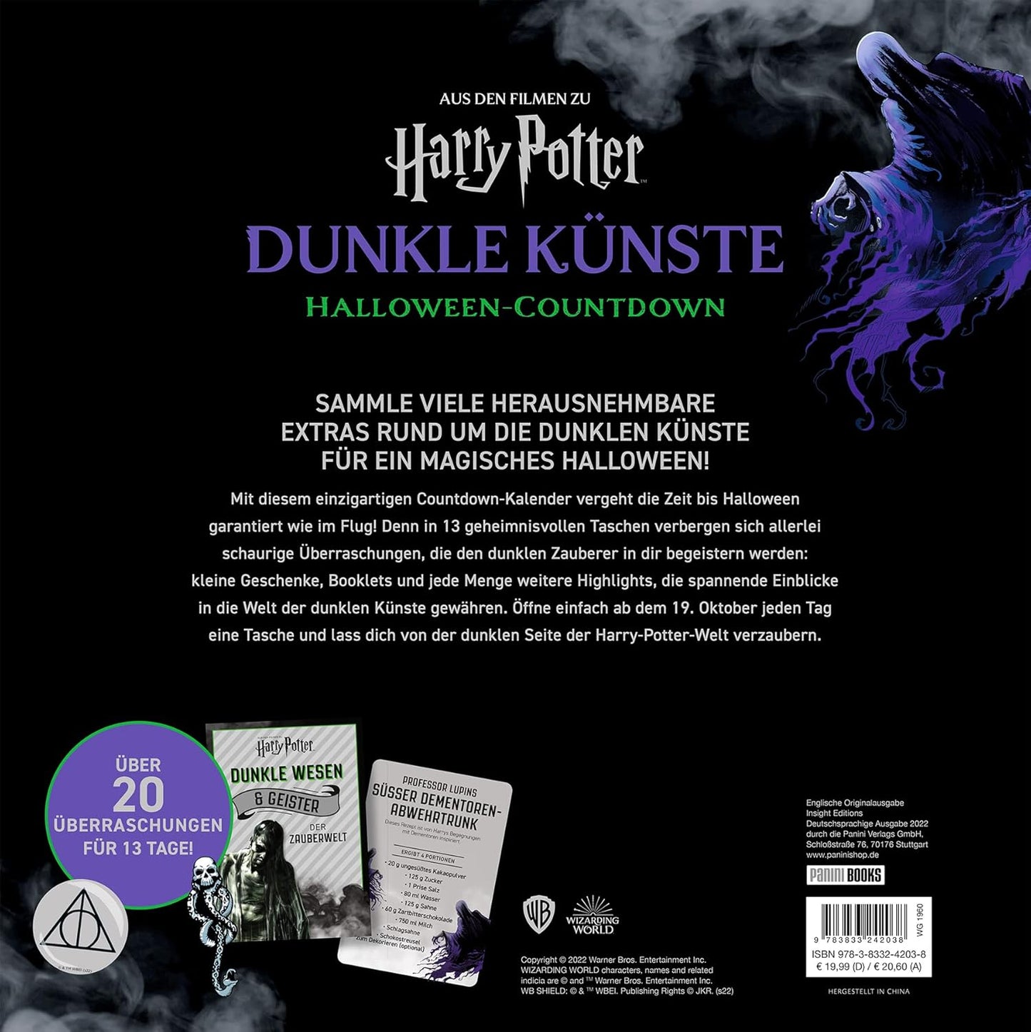 Harry Potter - Halloween Kalender - Dunkle Künste