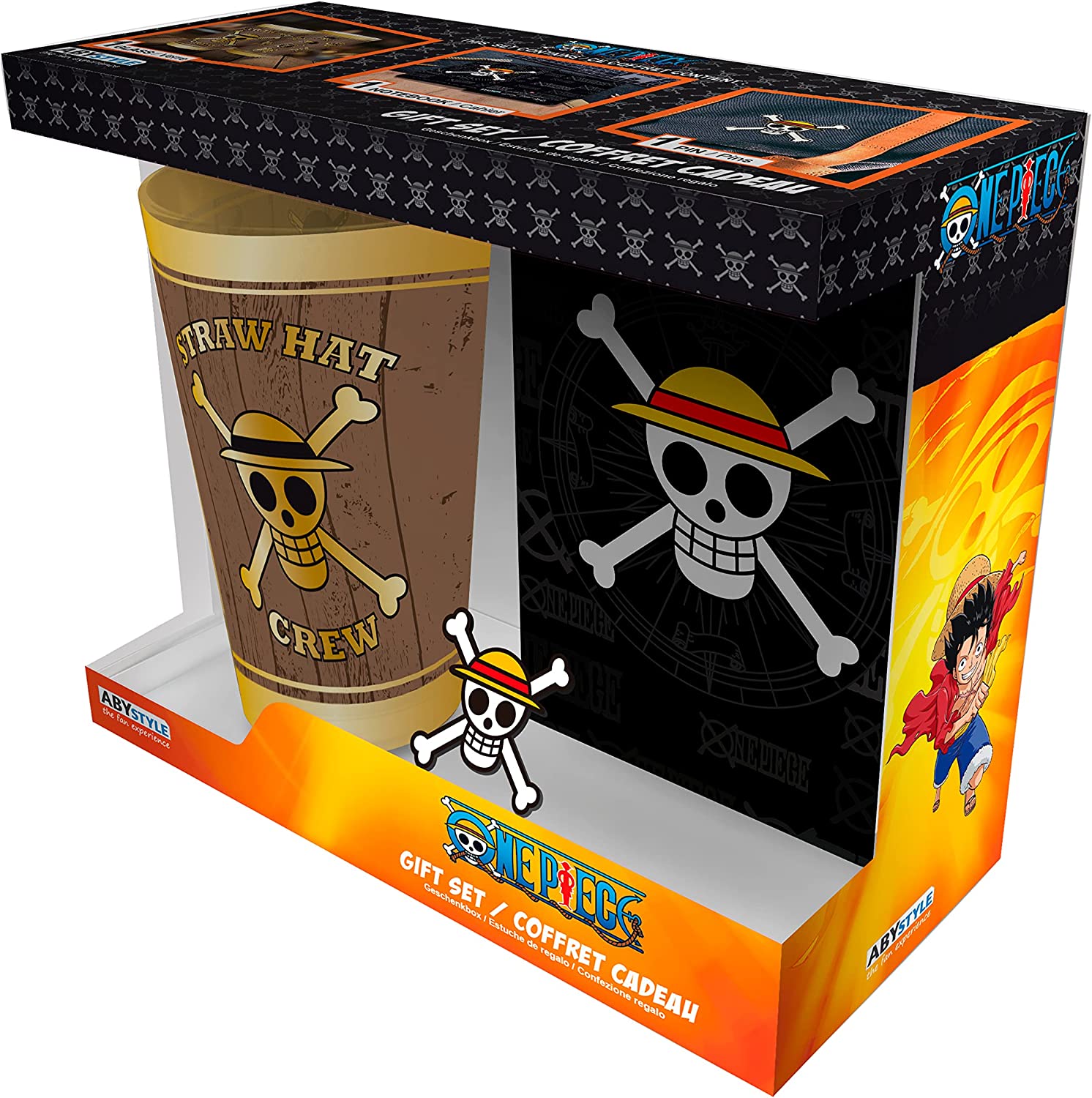 One Piece - Strohhut Piraten - Geschenkset