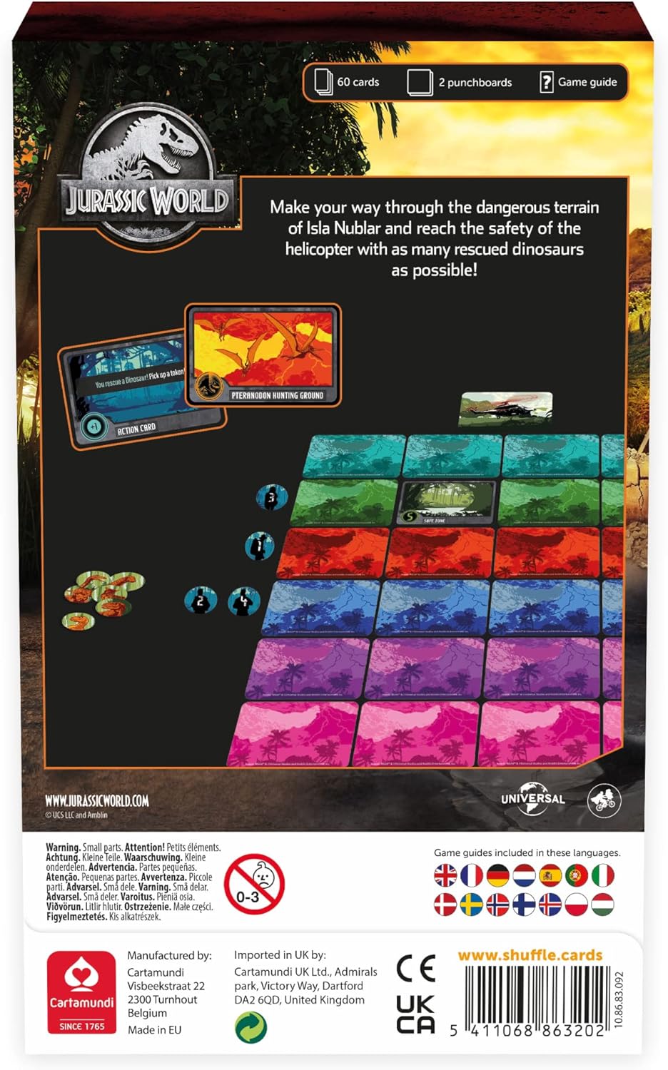 Jurassic World - Kartenspiel - Escape the Island