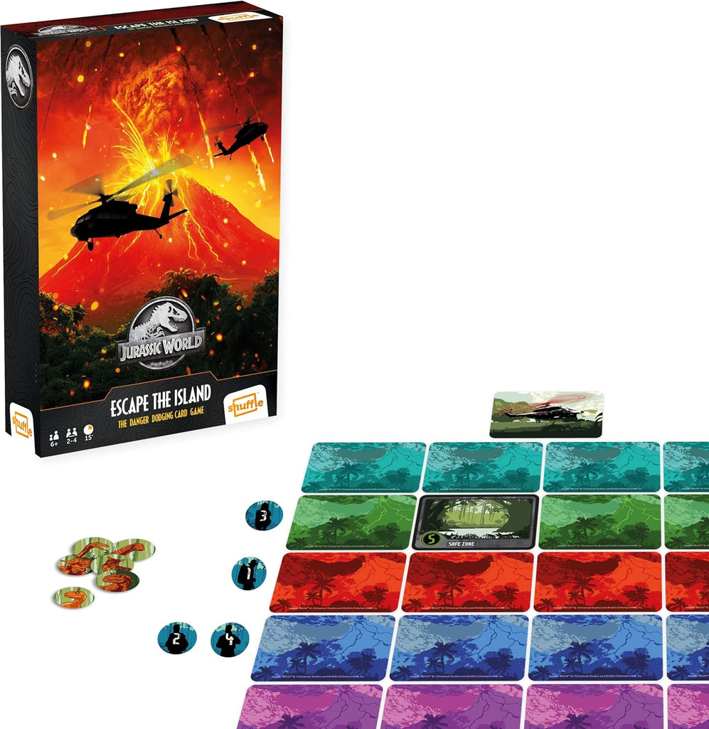 Jurassic World - Kartenspiel - Escape the Island