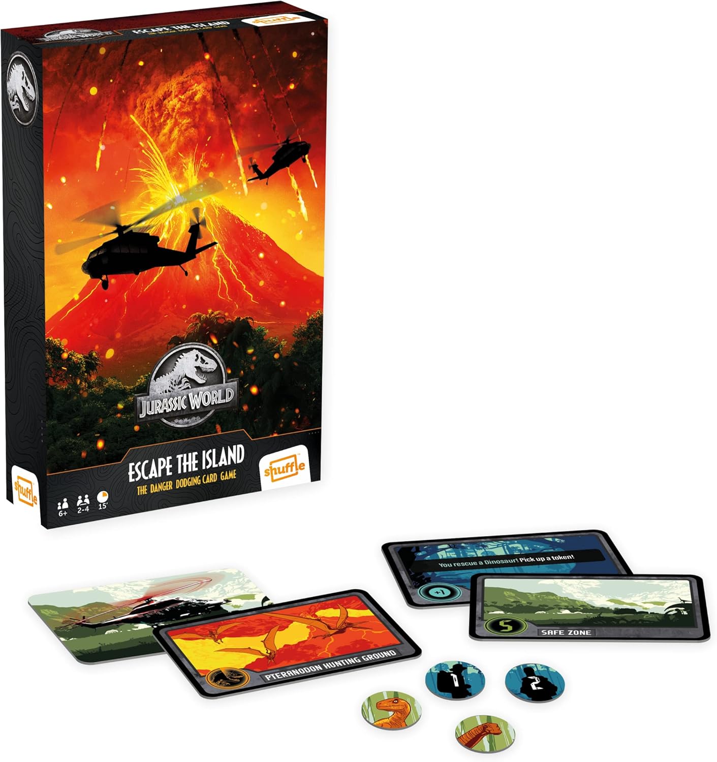 Jurassic World - Kartenspiel - Escape the Island