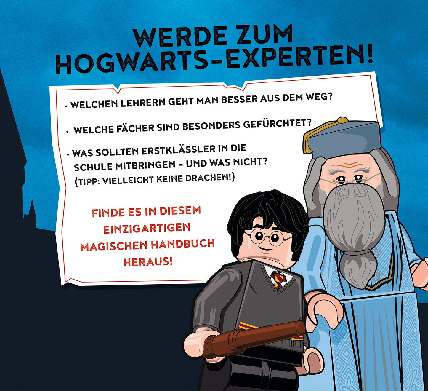 Harry Potter - LEGO® Harry Potter: Alles über Hogwarts: Schulfächer, Zaubersprüche, Quidditch und me