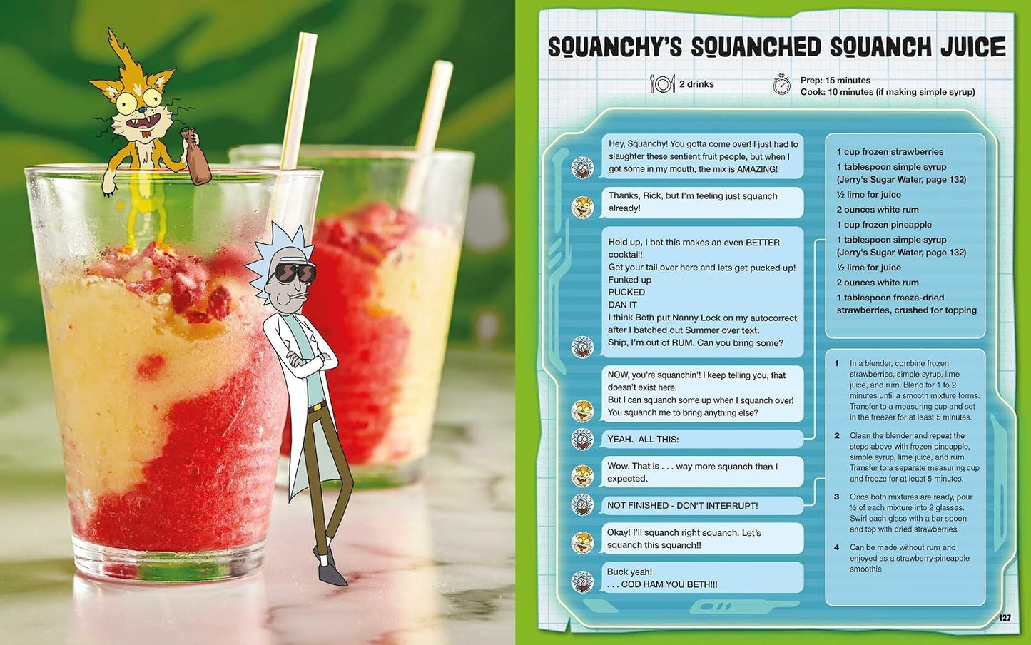 Rick and Morty - Das offizielle Kochbuch auf Englisch