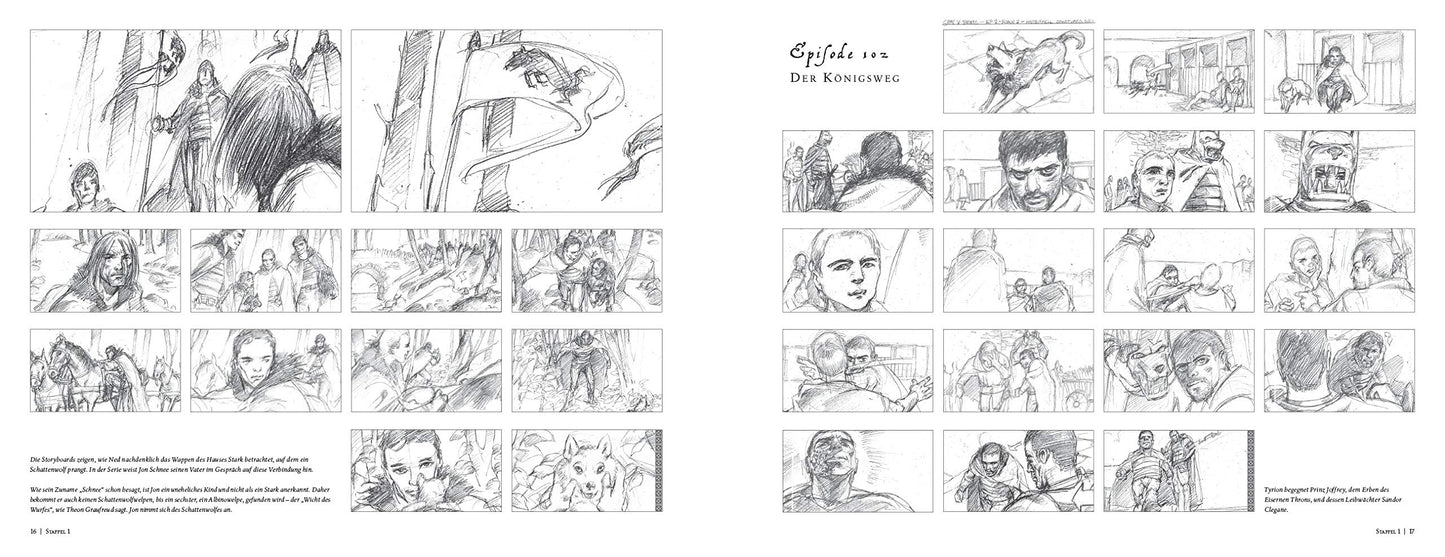 Game of Thrones - Die Storyboards